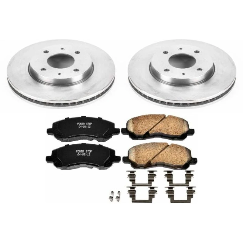 Power Stop Front Autospecialty Brake Kit for 2004 Mitsubishi Lancer