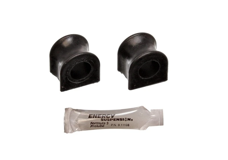 Energy Suspension 98-99 Ford Contour / 99-01 Mercury Cougar Schwarzes 20mm Vorderes Querlenkerbuchsen-Set