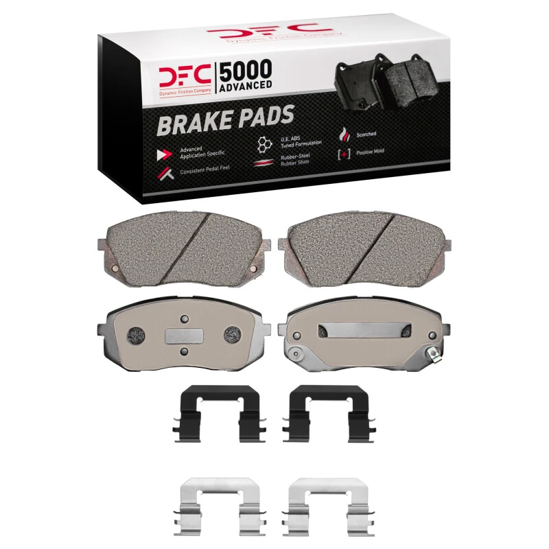 DFC 11-12 Kia Rondo (Canada) Front 5000 Advanced Ceramic Brake Pads and Hardware Kit