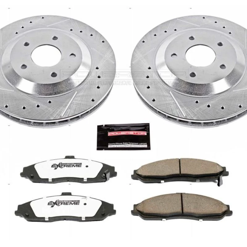 powerstop_K1559-26-67945edbdc607 Power Stop 2004 Cadillac XLR Front Z26 Street Warrior Brake Kit