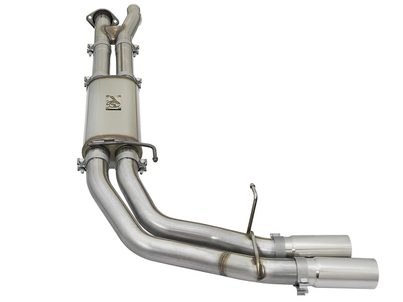 aFe POWER Rebel Series 3 Zoll 409 SS Kat-Back-Auspuff mit polierten Endstücken 17 Ford F-150 Raptor V6-3.5L