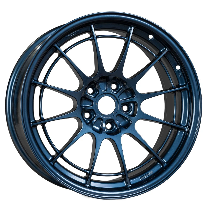 Enkei NT03+M 18x9.5 5x114.3 40mm Offset 72.6mm Bore Misty Blue Wheel