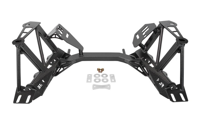 BMR 79-95 Ford Mustang K-Member Premium-Version ohne Federbock - Schwarz-Hammertone