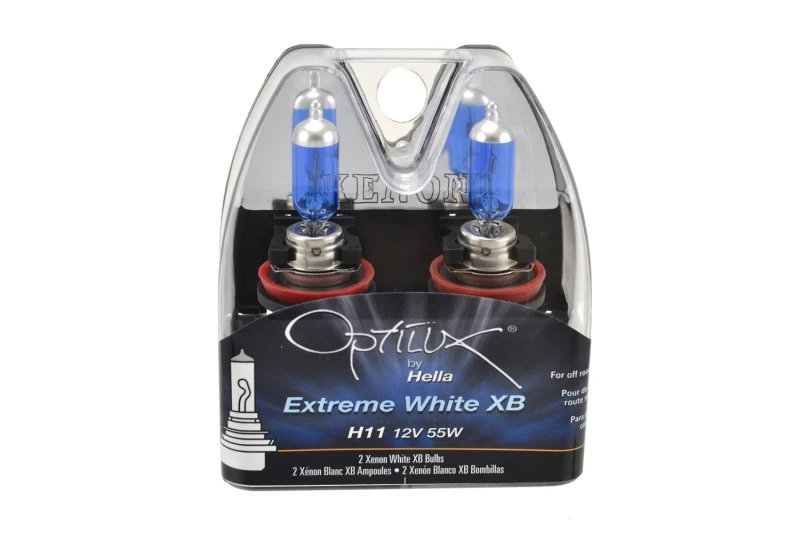 Hella H11 12V 55W Xenon Weiß XB-Glühlampe (Paar)