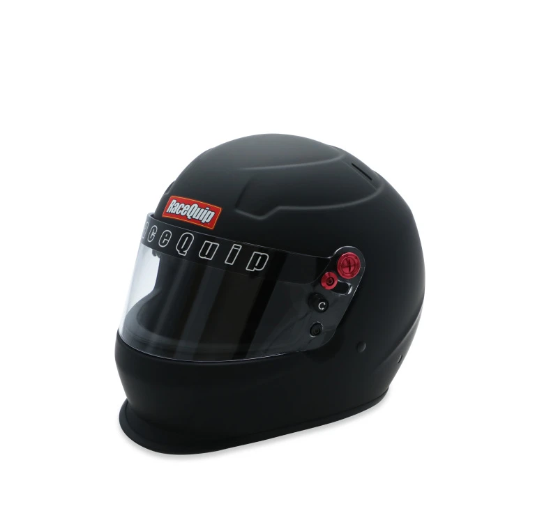 RaceQuip PRO25 SA2025 FLBLK LRG HELMET
