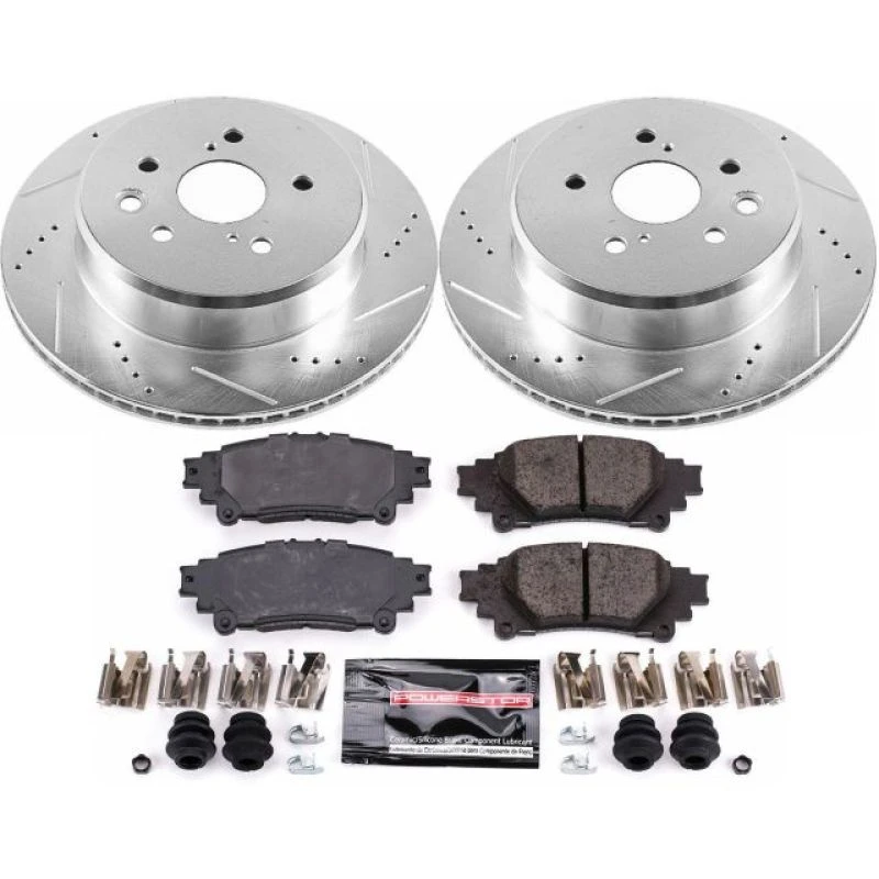 powerstop_K6514-67945d4d1c6e5 Power Stop 13-19 Lexus GS350 Rear Z23 Evolution Sport Brake Kit