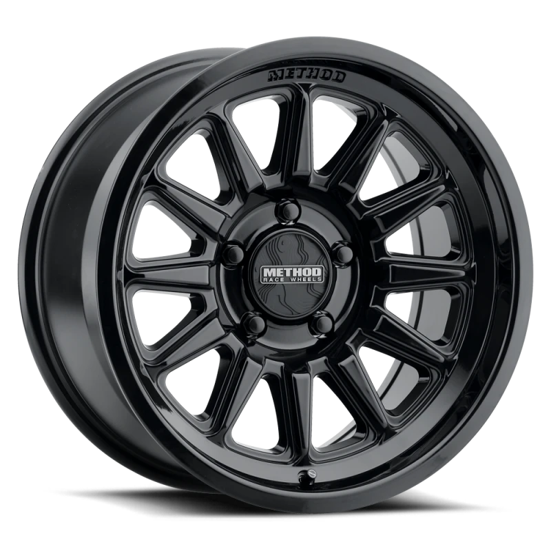 Method MR323 18x9 / 8x170 BP / 12ET / 5.44in BS / 130.81mm CB - Gloss Black Wheel