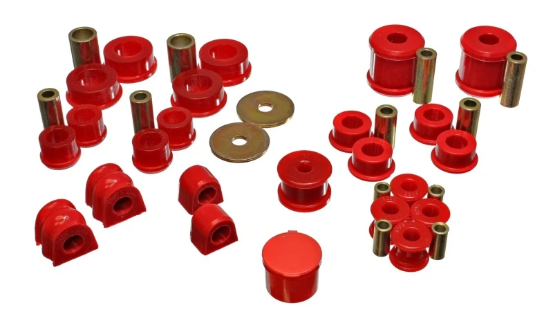 Energy Suspension Red Hyper-Flex Master Bushing Set for 02-06 Subaru Impreza/WRX