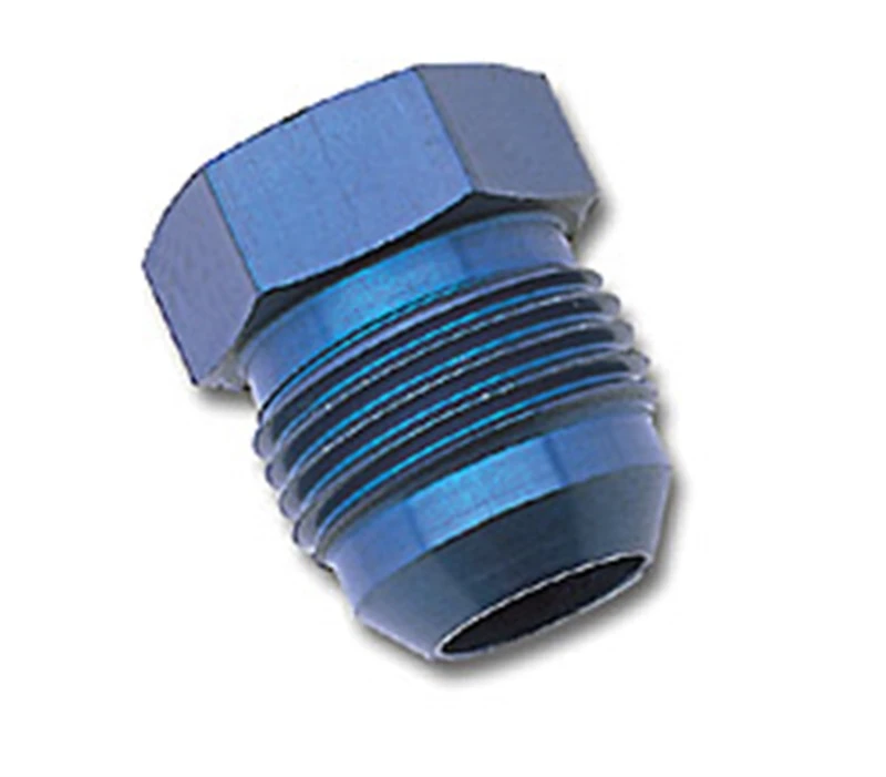 Russell Performance -6 AN Flare-Stecker (Blau)