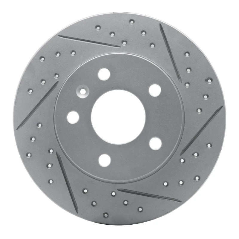 DFC 02-08 Chevrolet Astra (Mexico) Rear Right Drilled & Slotted Geoperformance Rotor