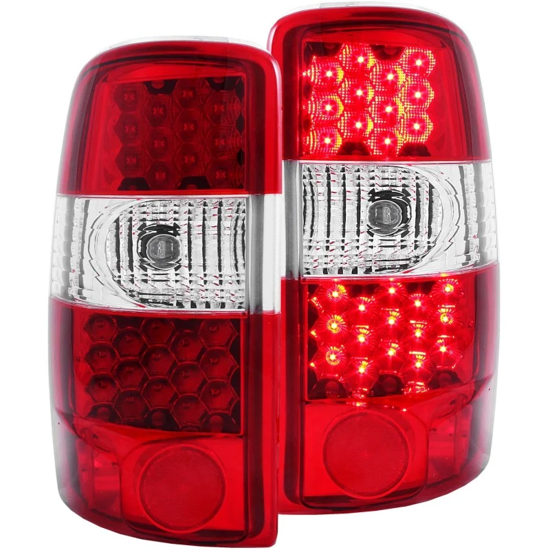 ANZO 2000-2006 Chevrolet Suburban LED-Rückleuchten Rot/Klar