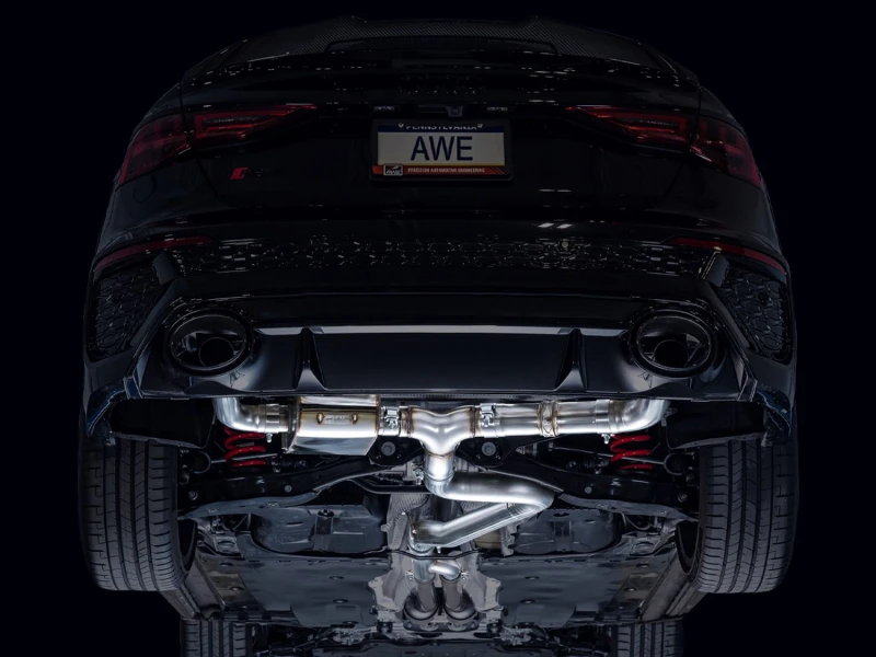 AWE Tuning Audi 22-23 8Y RS3 Kat-Back SwitchPath Auspuff (ohne Endrohre)