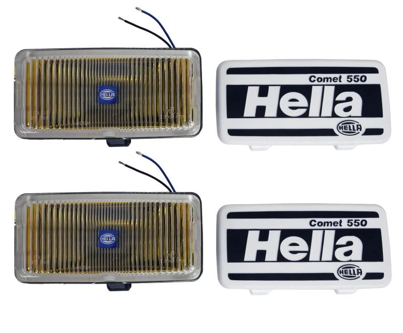 Hella 550-Serie 55W 12V H3 Nebelscheinwerfer-Kit - Amber
