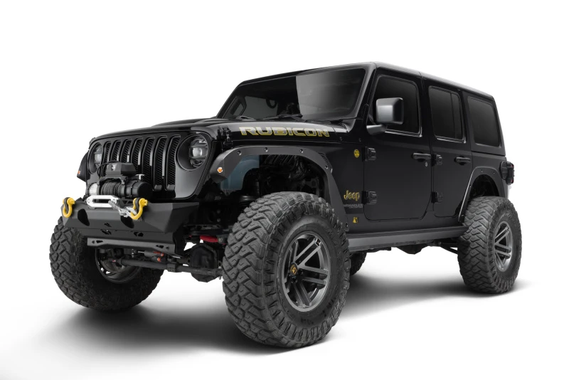 Bushwacker Trail Armor Fender Delete Kit 18-21 Jeep Wrangler JL 2DR/4DR (Übersetzung: Bushwacker Trail Armor Fender-Lösch-Kit 18-21 Jeep Wrangler JL 2DR/4DR)