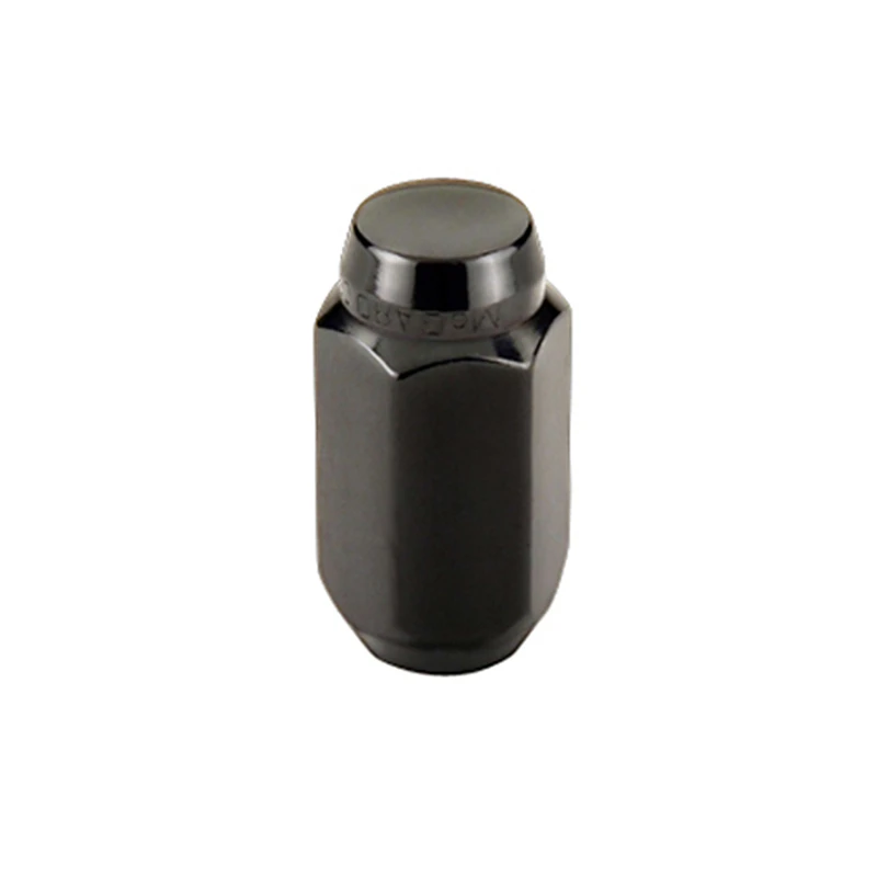 McGard Hex-Schraubenmutter (Kegelsitz) M14X1,5 / 22mm Sechskant / 1,635 Zoll Länge (Box mit 144 Stück) - Schwarz