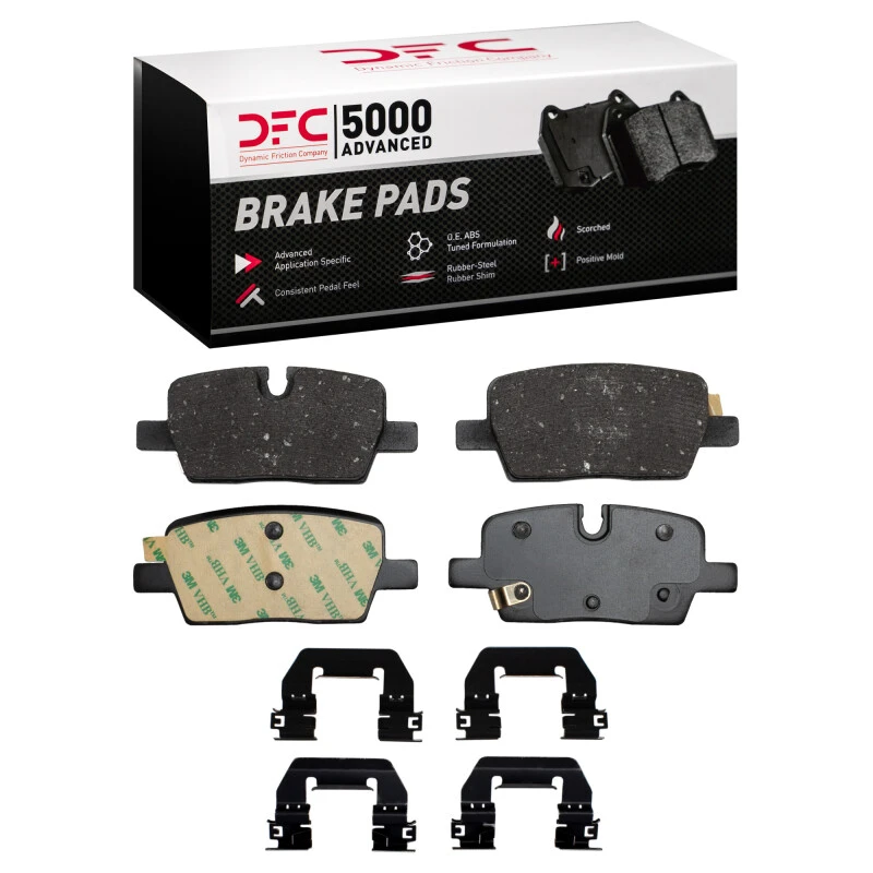 DFC 19-25 Buick Enclave Rear 5000 Advanced Ceramic Brake Pads and Hardware Kit