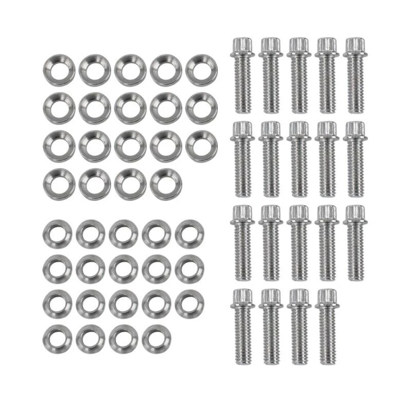 race-star_630-56181-C19-67ac51ff88638 Race Star Pro Forged Bead Lock Bolt Kit 5/16-18 x 1.12in. 12pt Bolzen mit Unterlegscheiben (Set mit 19 Stück) - Chrom