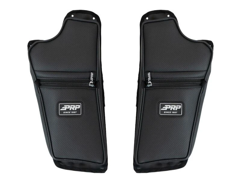 PRP Seats 2016+ Polaris General Front Lower Door Bags w/Knee Pad - Pair