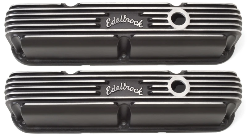 Edelbrock Ventildeckel Classic Series Chrysler La 318-340-360 CI V8 Schwarz