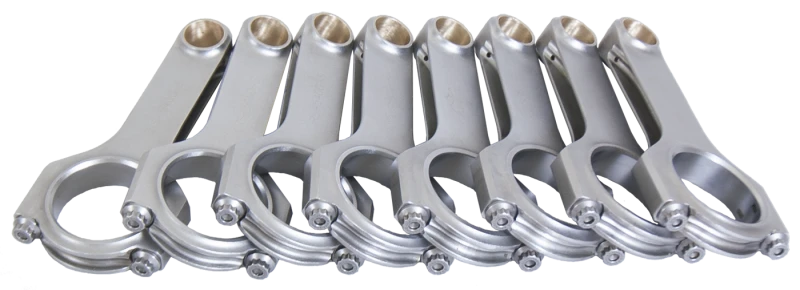 Eagle Ford 302 2.100in Journals.927in Pin H-Beam Connecting Rods w/ARP2000 Bolts (Set of 8)