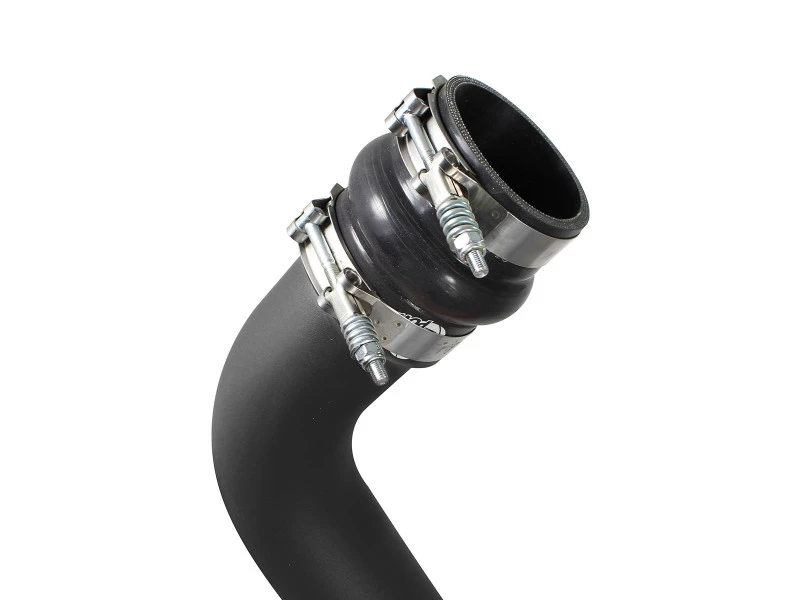 aFe Bladerunner Intercoolers I/C-Rohr 3in Kaltseite Ford F-250/F-350 99-03 V8-7.3L - Schwarz