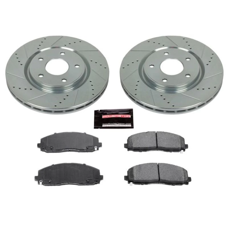 powerstop_K5959-67945bab18f39 Power Stop 17-19 Chrysler Pacifica Front Z23 Evolution Sport Brake Kit