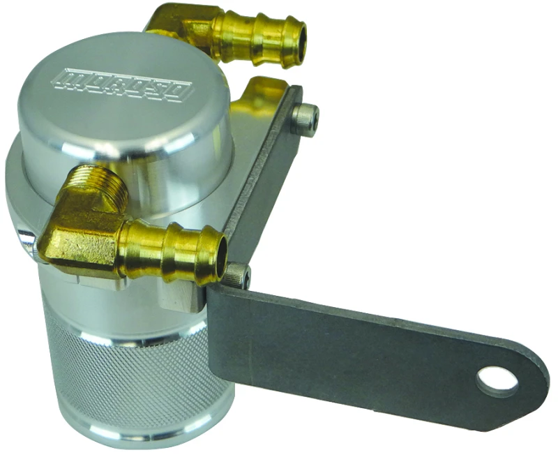 Moroso Air/Oil Separator Catch Can für Dodge Challenger 5.7/6.4L (mit Shaker Hood)