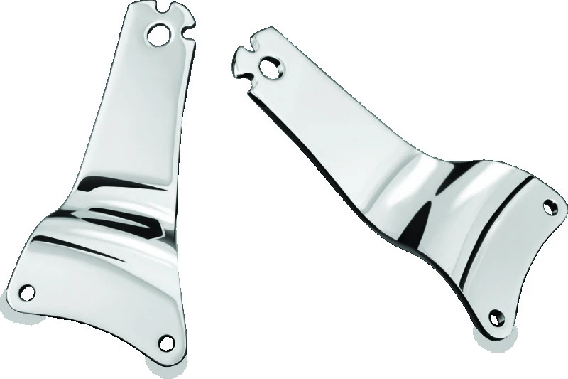 Kuryakyn Fixed Mounts for Multi-Purpose Backrest Chrome