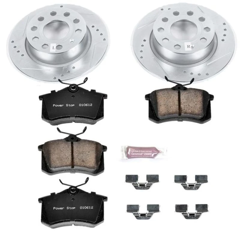 powerstop_K5671-6794608d19155 Power Stop 10-13 Audi A3 Rear Z23 Evolution Sport Brake Kit