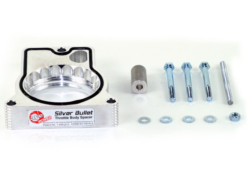 aFe Silver Bullet Throttle Body Spacers TBS GM C/K 1500/2500/3500 96-00 V8-5.0L 5.7L
