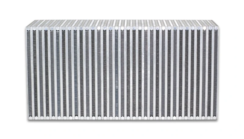 Vibrant Vertikaler Fluss Intercooler Kern 22 Zoll B x 11 Zoll H x 6 Zoll D