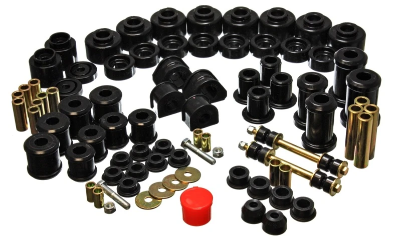 Energy Suspension 97-01 Ford Expedition/Navigator 4WD Schwarzes Hyper-Flex Master Bushing Set
