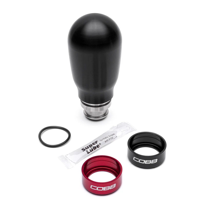 Cobb Subaru 5-Speed COBB Teardrop Weighted Knob - Black