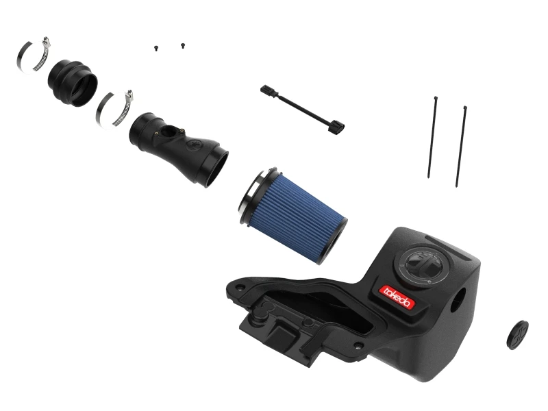 aFe 22-23 Honda Civic L4 1,5L (t) Takeda Momentum Kaltluft-Ansaugsystem mit Pro 5R Filter