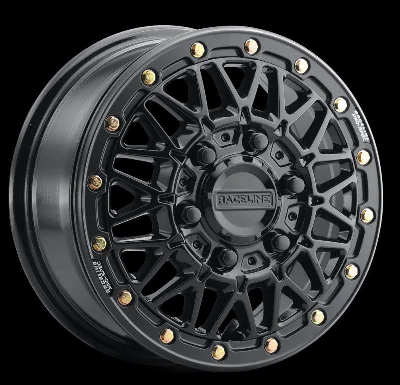 Raceline A15 Omega 15x10in / 6x139.7 BP / 25mm Offset / 78.1mm Bore - Gloss Black