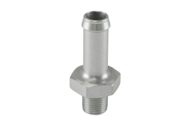 Turbosmart 10mm / 3/8in Hose End to -1/8 NPT Male Straight - Clear