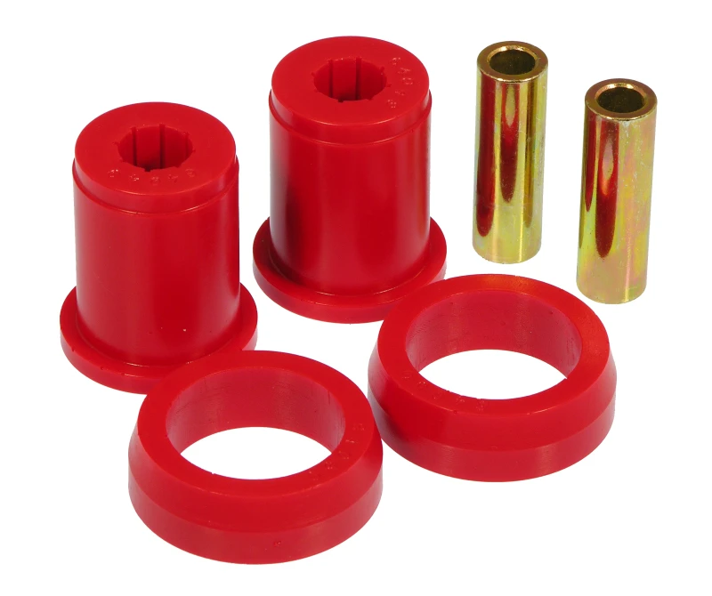 Prothane Achsgehäuse-Buchsen-Set – Hard – Rot für Ford Mustang
