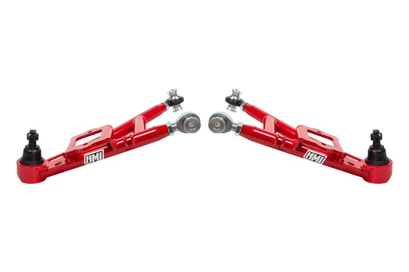 UMI Performance 93-02 GM F-Body Front Adjustable Lower A-Arms - Drag - CrMo