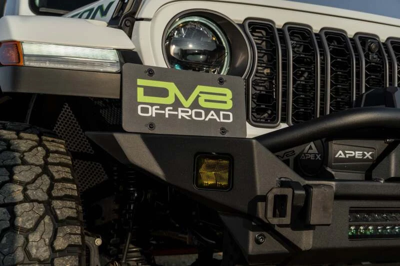 DV8 Offroad Universal Quick Release D-Ring Nummernschildhalter