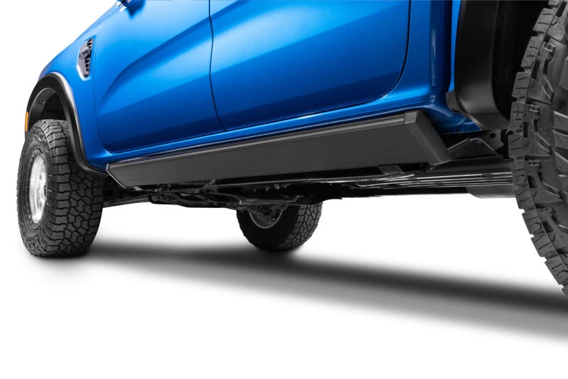 AMP Research 24-25 Ford Ranger SuperCrew PowerStep Vision - Black