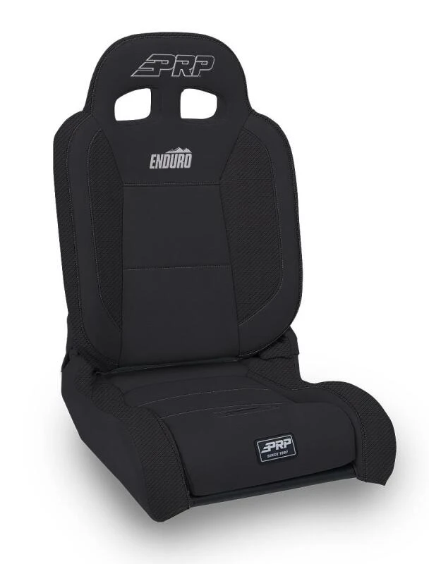 PRP EnduroDaily Reclining Suspension Seat - Black Vinyl - Passenger