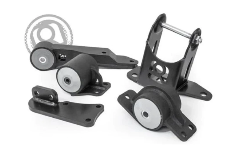 Innovative 00-07 Honda Insight K-Series Black Steel Mounts (K20 Motor und Getriebe)