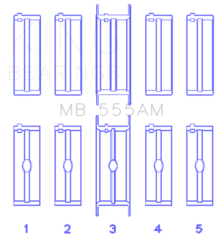 king-engine-bearings_MB555AM010-67936444da187 King Chrysler 350/361/383/403 (Größe 010) Hauptlager-Satz