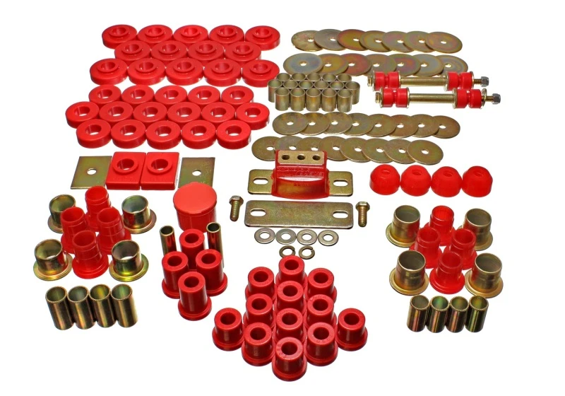 Energy Suspension 55-57 Chevrolet Belair/El Camino/Impala Rote Hyper-Flex Master Bushing Set