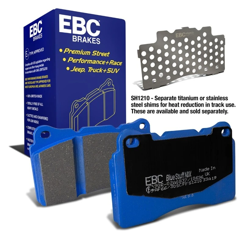 EBC 17-21 Honda Civic Type-R (FK8) Bluestuff Front Brake Pads