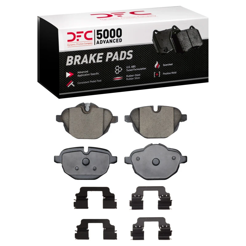 DFC 11-20 BMW 530i xDrive Rear 5000 Advanced Ceramic Brake Pads and Hardware Kit