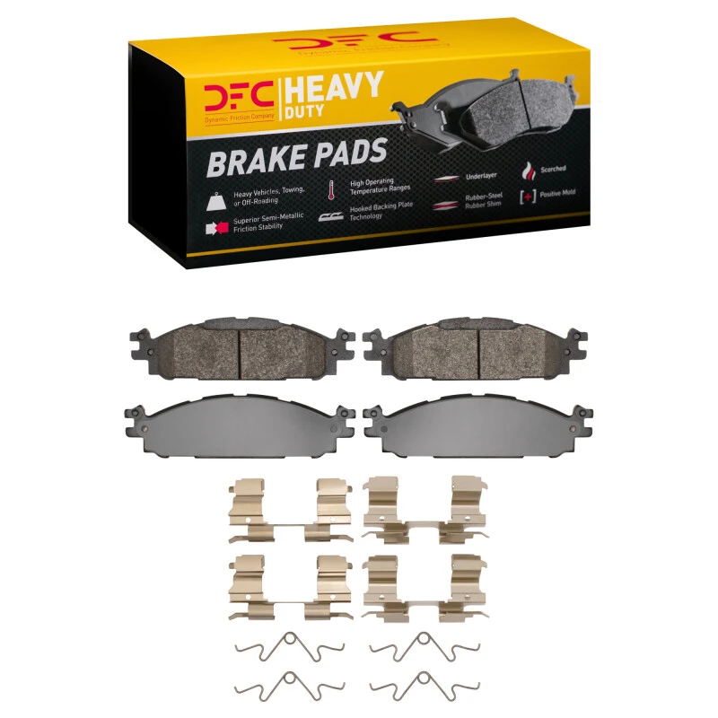 DFC 09-19 Ford Taurus SHO Front Heavy Duty Pads and Hardware Kit