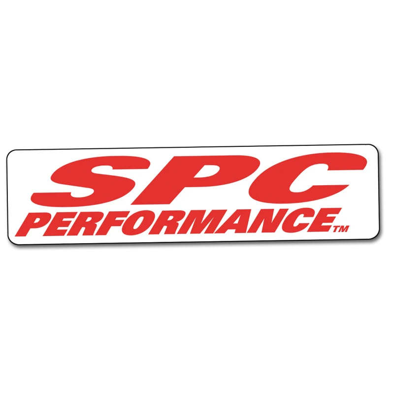 SPC Performance Rotes Auf Weißem SPC-Aufkleber