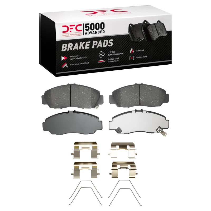 DFC 99-14 Acura TSX Front 5000 Advanced Ceramic Brake Pads and Hardware Kit