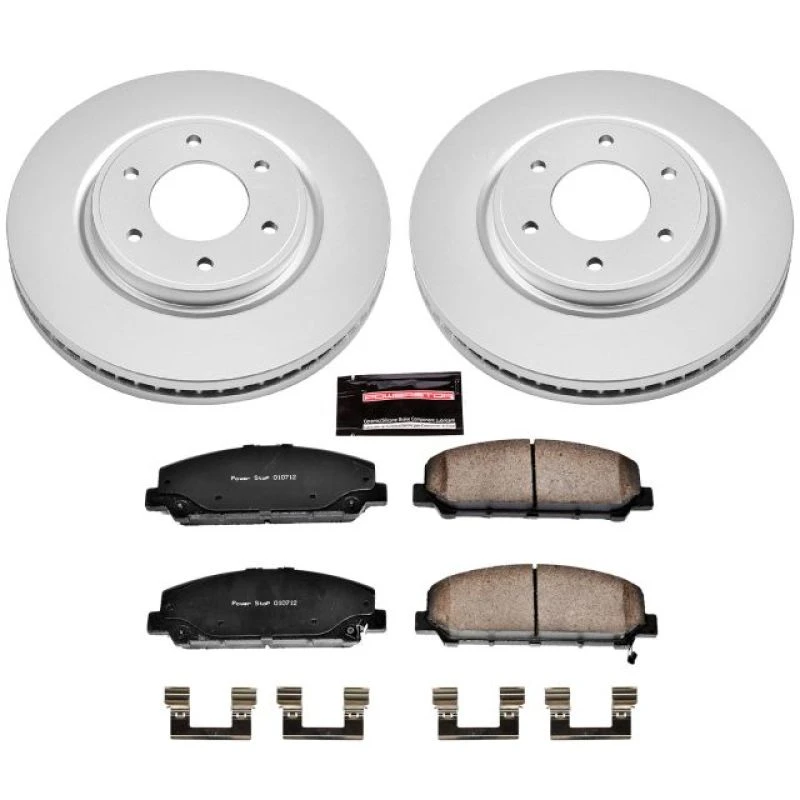 powerstop_CRK2961-67944da732773 Power Stop 08-10 Infiniti QX56 Front Z17 Evolution Geomet Coated Brake Kit